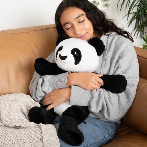 Miniatura 2 de HUGIMALS Bowie The Panda - Peluche sensorial pesado y cómodo lindo de 20 pulgadas, 4.5 libras, grande, sin perfume, lavable, calmante, animal