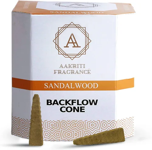Miniatura 5 de Conos de cascada de incienso natural de flujo de retorno, forma única para incienso de reflujo, para oración, meditación, relajación (25 piezas)