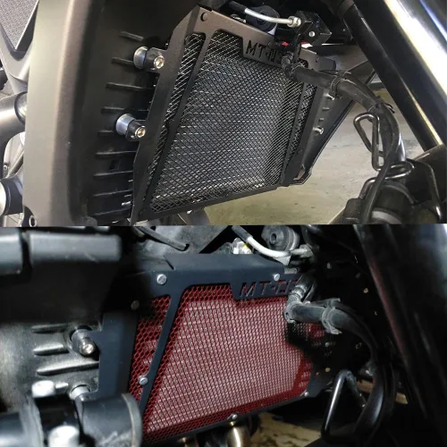 Miniatura 2 de Motocicleta parrilla del radiador, Accesorios de la motocicleta de aluminio de la parrilla del radiador de la parrilla del protector de la cubierta