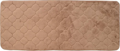 Miniatura 15 de Tapete de baño de espuma viscoelástica bordada con tecnología Water Shield, 17 x 24 pulgadas, angora