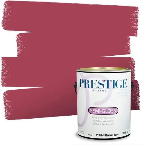 Miniatura 11 de Prestige Paints - Pintura exterior e imprimación en uno, 1 galón, plano, E500-P-A011GP