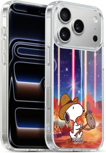Miniatura 44 de Head Case Designs Funda de gel con licencia oficial de Peanuts Nebula Cactus Needles Snoopy Space Cowboy [protección de grado militar] compatible