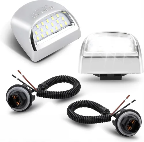 Miniatura 17 de D-Lumina Luces LED para matrícula, montaje de lámpara para Volkswagen VW Golf GTI MK4 MK5 MK6 MK7 CC Rabbit Polo EOS Phaeton Beetle Passat Scirocco