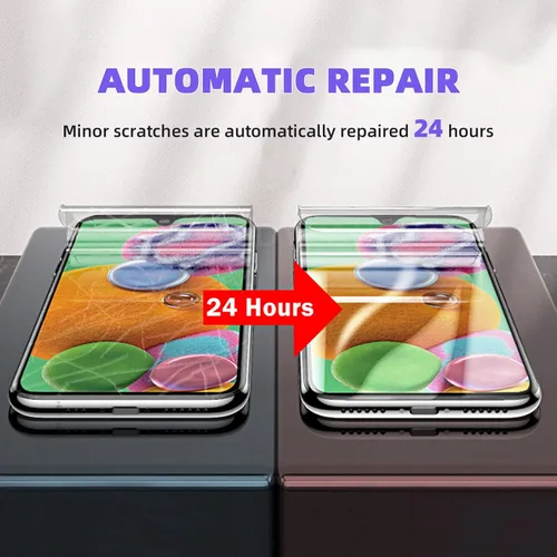 Miniatura 6 de Paquete de 3 protectores de pantalla compatibles con Samsung Galaxy A13 5G/4G de 6.5 pulgadas, película de hidrogel de TPU suave transparente HD