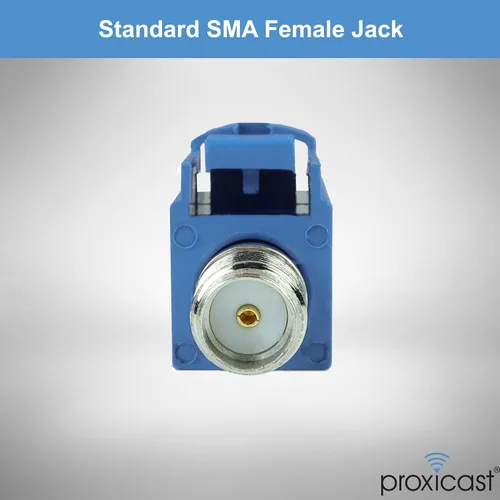 Miniatura 3 de Proxicast FAKRA - Adaptador de serie C a SMA hembra, color azul señal para GPS y navegación, cables coaxiales de antena SMA (ANT-106-C-SMA)