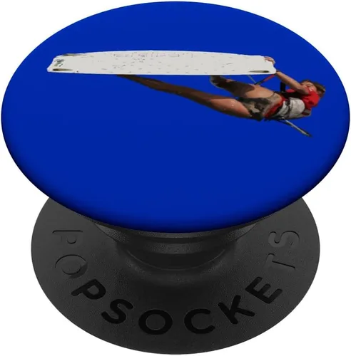Miniatura 6 de Kitesurfer Freestyle Action Color Illustration PopSockets MagSafe PopGrip for iPhone