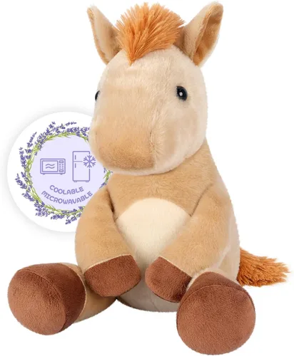 Miniatura 18 de SuzziPals Peluche de Mono Calentable y Enfriable, Almohadillas Térmicas de Peluche para Microondas para Calmar y Relajar, Juguetes de Peluche
