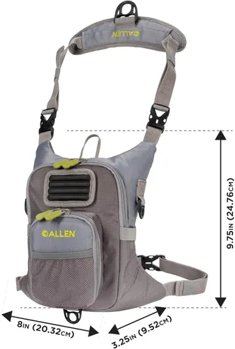 Miniatura 2 de AC ALLEN Paquete de Pecho de Pesca Fall River, Cabe Hasta 2 Cajas de Aparejos/Moscas, 152 Pulgadas Cúbicas / 2.5 L