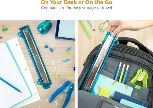 Miniatura 5 de Binder con anillas de Bostitch 3 agujeros, 5 hojas, varios colores (RBHP-4C)