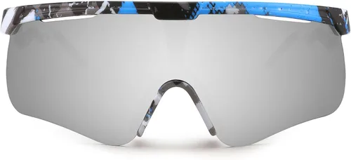Miniatura 3 de FEISEDY Gafas de sol para hombres y mujeres, polarizadas grandes retro sin montura TR90 marco para béisbol, ciclismo, deportes B4073 Marco