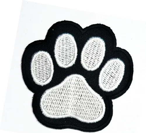 Parche para patas de perro y gato, con logotipo de dibujos animados, polo, camisa, sombrero, mochilas, parche para cachorros, pug, beagle, husky,