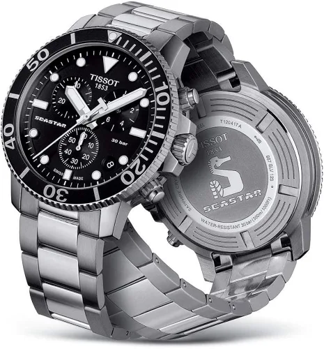 Miniatura 2 de Tissot Mens Seastar 6601000 Stainless Steel Casual Watch Grey