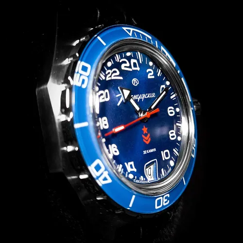 Miniatura 5 de Vostok Komandirskie 650547 GMT Reloj mecánico automático de buceo automático