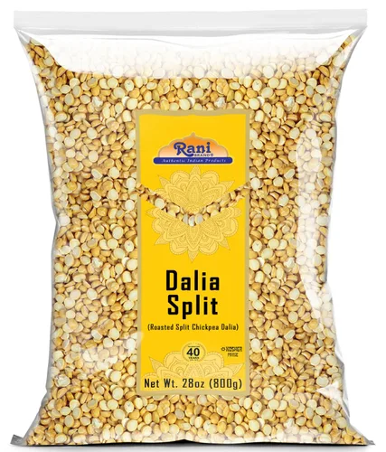 Miniatura 12 de Rani Daliya Split (Garbanzos partidos asados Dalia) 7oz (200g) ~ Todo natural Vegano Origen indio
