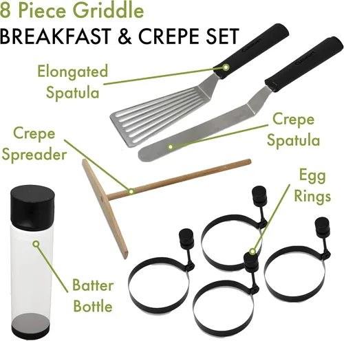 Miniatura 10 de Cuisinart CGS-843 Set de desayuno y crepes para plancha