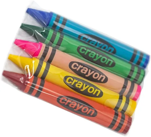 Miniatura 10 de Paquetes de crayones para recuerdos de fiesta para niños, 20 juegos de 4 crayones (80 unidades), 3.5 pulgadas, no tóxicos, de tamaño estándar, a