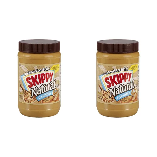 Miniatura 10 de SKIPPY Mantequilla de maní, cremosa natural, 40 onzas