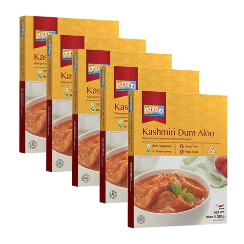 Miniatura 29 de Ashoka Comidas indias listas para comer desde 1930, 100% vegetariano Dal Makhani, comida india totalmente natural cocinada tradicionalmente, a base