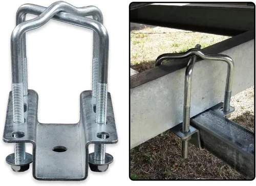 Miniatura 4 de PIT66 Kit de poste guía universal galvanizado y poste de montaje en U, guías de remolque de barco compatibles con Kia Optima 2016 2017 2018 2019 2020