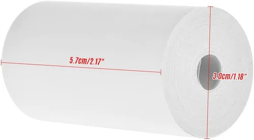 Miniatura 3 de PT-210 Impresora térmica portátil de 2.283 in, impresora térmica portátil de billetes para tiendas minoristas, restaurantes, fábricas, logística
