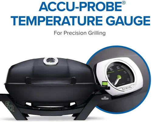 Miniatura 7 de Napoleon TravelQ PRO285E - Parrilla eléctrica portátil, color negro, portón trasero, campamento y espacios pequeños al aire libre TravelQ PRO285E