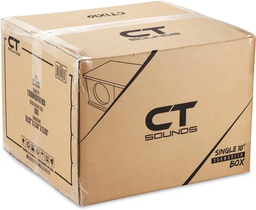 Miniatura 6 de CT Sounds CT1X10 - Caja de subwoofer para coche de ajuste universal con puerto de Kerf de 10 pulgadas