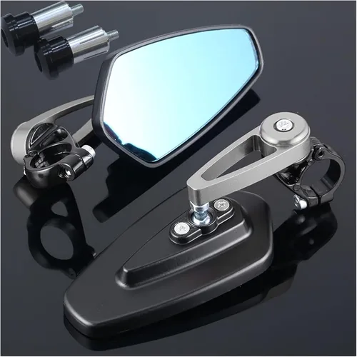Miniatura 7 de Accesorios Espejo universal para motocicleta Suzuki SV600 SV1000 GSXS1000 GSXS1000 GSXS750 GSXS150 Gixxer GSXR1000 GSXR750 GSXR600 GSXR400 Katana Oro