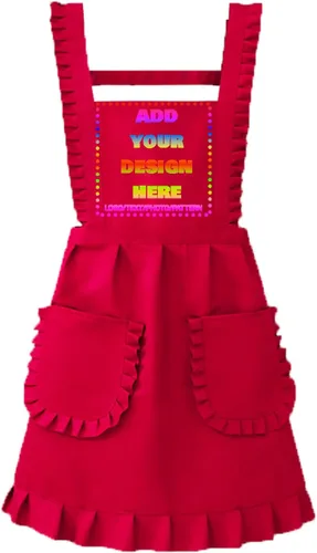 Miniatura 28 de Delantal personalizado personalizado para mujeres/hombres, delantales de cocina ajustables para estilistas de peluquería, delantales impermeables