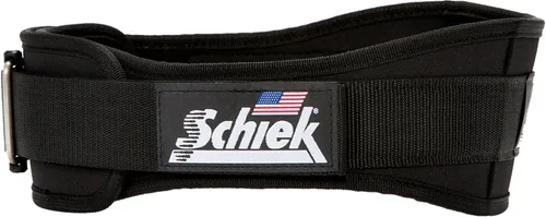 Miniatura 18 de Schiek Modelo deportivo 2004 Nylon 4 3/4" Cinturón de levantamiento de pesas - Negro Azul marino