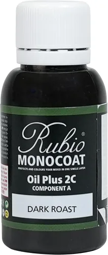 Miniatura 45 de Rubio Monocoat Muestra de Acabado de Aceite para Madera - Puro Aceite Plus Parte A Aceite de Linaza de Secado Rápido y Ecológico para Uso Pure