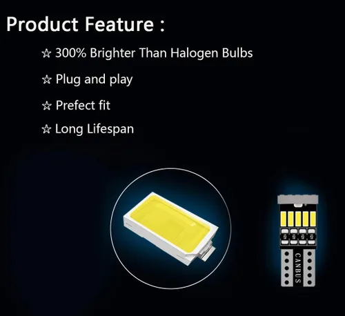 Miniatura 4 de AWALITED Kit de 8 luces LED interiores súper brillantes, bombillas LED de luz de mapa y domo para Ford Mustang 2015 2016 2017 2018 2019 2020 2021