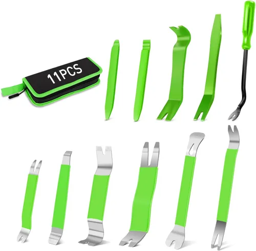 Miniatura 21 de GOOACC Kit de 5 piezas de herramientas de extracción de molduras de nylon para automóviles, kit de herramientas de extracción sin rayar para panel