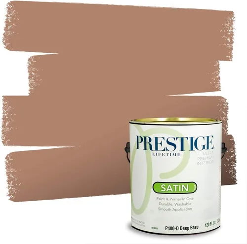 Miniatura 122 de PRESTIGE Pintura exterior e imprimación en uno, bronceado Aberdeen, plano, 1 galón