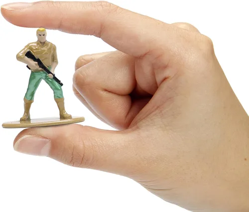 Miniatura 3 de Jada Toys G.I. Joe 32913 - Juego de 18 figuras fundidas a presión, juguetes para niños y adultos, 1.65 pulgadas