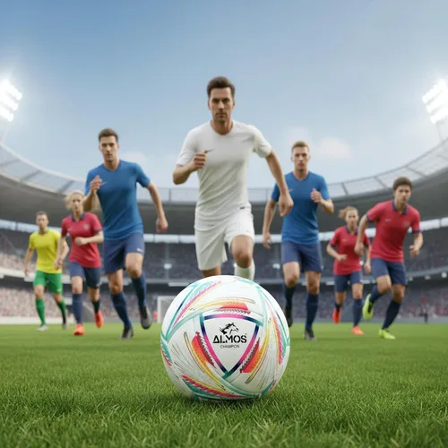 Miniatura 2 de Almos Champion - Balón de fútbol profesional, para ligas, clubes, entrenamiento, rendimiento de partidos, fútbol en interiores y exteriores, 16