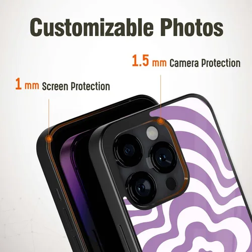 Miniatura 5 de Fundas de teléfono con estampado de flores, Kawaii para niñas, estéticas para iPhone 11, 12, 13, 14, 15, 16 Pro Max Plus Mini X 7 8 SE, para Samsung