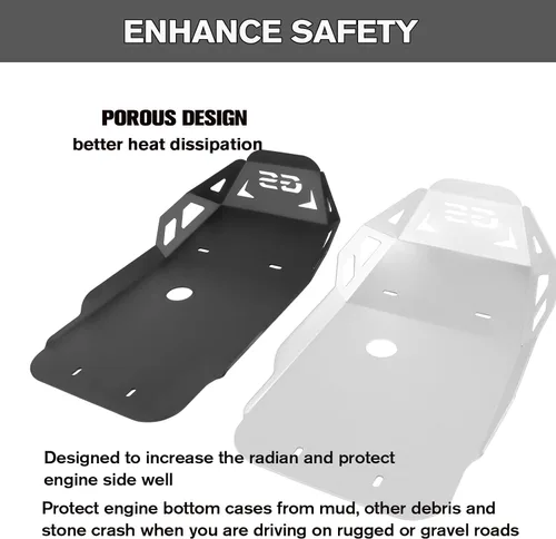 Miniatura 4 de CHIFUN Placa deslizante compatible con BMW 2018-2021 F850GS F750GS F 750 850 GS ADV motocicleta de aventura protección inferior del motor protección