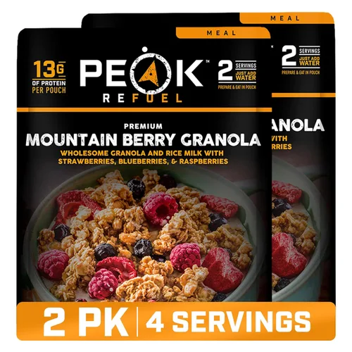 Miniatura 10 de Peak Refuel Comida seca congelada para mochileros y camping Sabor increíble Alta proteína Preparación rápida Peso ligero