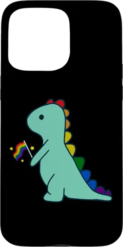 Miniatura 30 de Funda para iPhone 12/12 Pro LGBTQ Allysaurus Dinosaur Rainbow Flag Ally Gay Pride Month