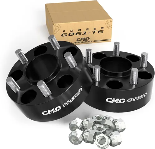 Miniatura 13 de Customadeonly Espaciadores de rueda centrados negros forjados 5x100 de 0.984 in (1 pulgada) (2 piezas) - Compatible con Subaru BRZ, Impreza