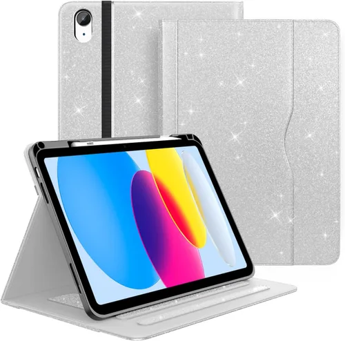 Miniatura 20 de Zonefoker Funda para iPad de 11ª generación (A16) de 11 pulgadas 2025, para 10ª generación de 10.9 pulgadas 2022, piel sintética para iPad de 11/10
