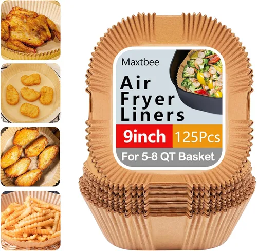 Miniatura 17 de Tabla magnética de tiempos de cocción para freidora de aire - Juego de 2 hojas magnéticas para más de 80 alimentos, guía rectangular de cocción
