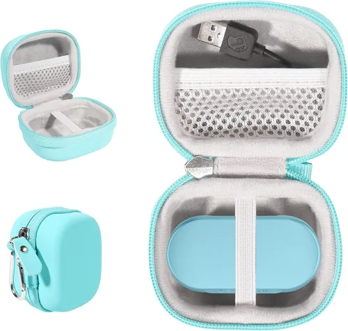 Miniatura 8 de Alltravel Funda para auriculares Skullcandy Sesh, Sesh ANC, Sesh Evo True Wireless in-Ear Auriculares (negro)