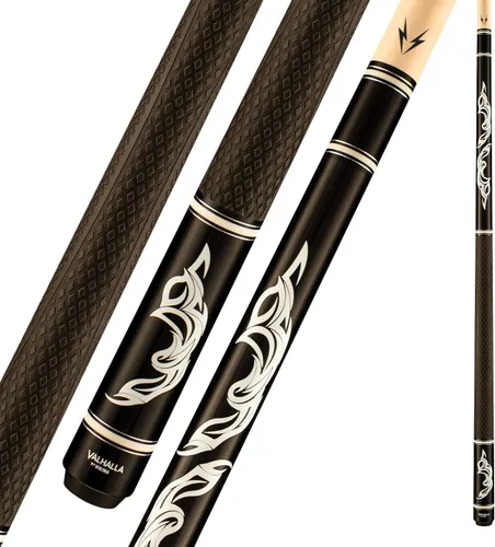 Miniatura 8 de Viking Valhalla Serie 300 y 400 de 2 piezas de 58 pulgadas para taco de billar, barra de billar o uso en casa para hombres o mujeres
