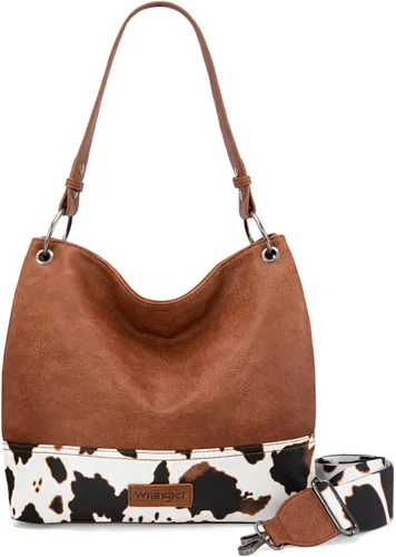 Miniatura 77 de Wrangler Hobo - Bolsas para mujer de cuero vegano con asa superior, bolsos de hombro y bolsos