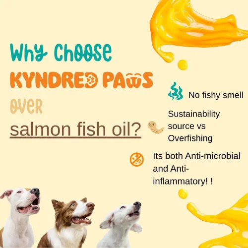 Miniatura 4 de Aceite Omega-3-6-9 para perros, con sabor natural y sin olor a pescado, 8.5 onzas líquidas, alternativa al aceite de pescado a base de salmón, 52%