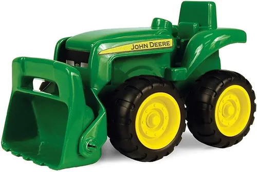 Miniatura 2 de John Deere Juego de vehículos, incluye camión volquete de juguete y juguete de tractor con cargador, juguetes para niños al aire libre, juguetes