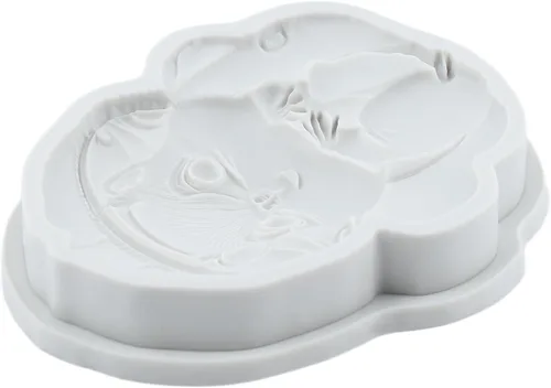 Miniatura 7 de Lingzhi Moldes de silicona para fondant de ardilla para decoración de pasteles, decoración de cupcakes, chocolate, caramelo, goma de azúcar, pasta