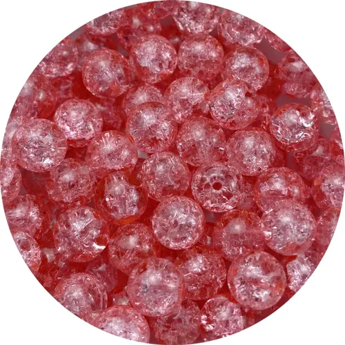 Miniatura 11 de 100 cuentas de cristal agrietado redondas de 0.315 pulgadas (0.315 in), cuentas espaciadoras para hacer joyas, collares, pulseras, aretes, Mezcla