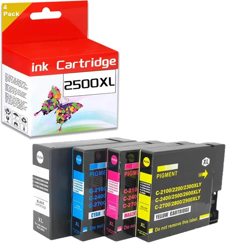 Cartucho de tinta Canon PGI2500XL de alto rendimiento compatible para MAXIFY IB4050 MB5050 MB5350 IB4050 IB4150 MB5050 MB5150 MB5350 MB5450